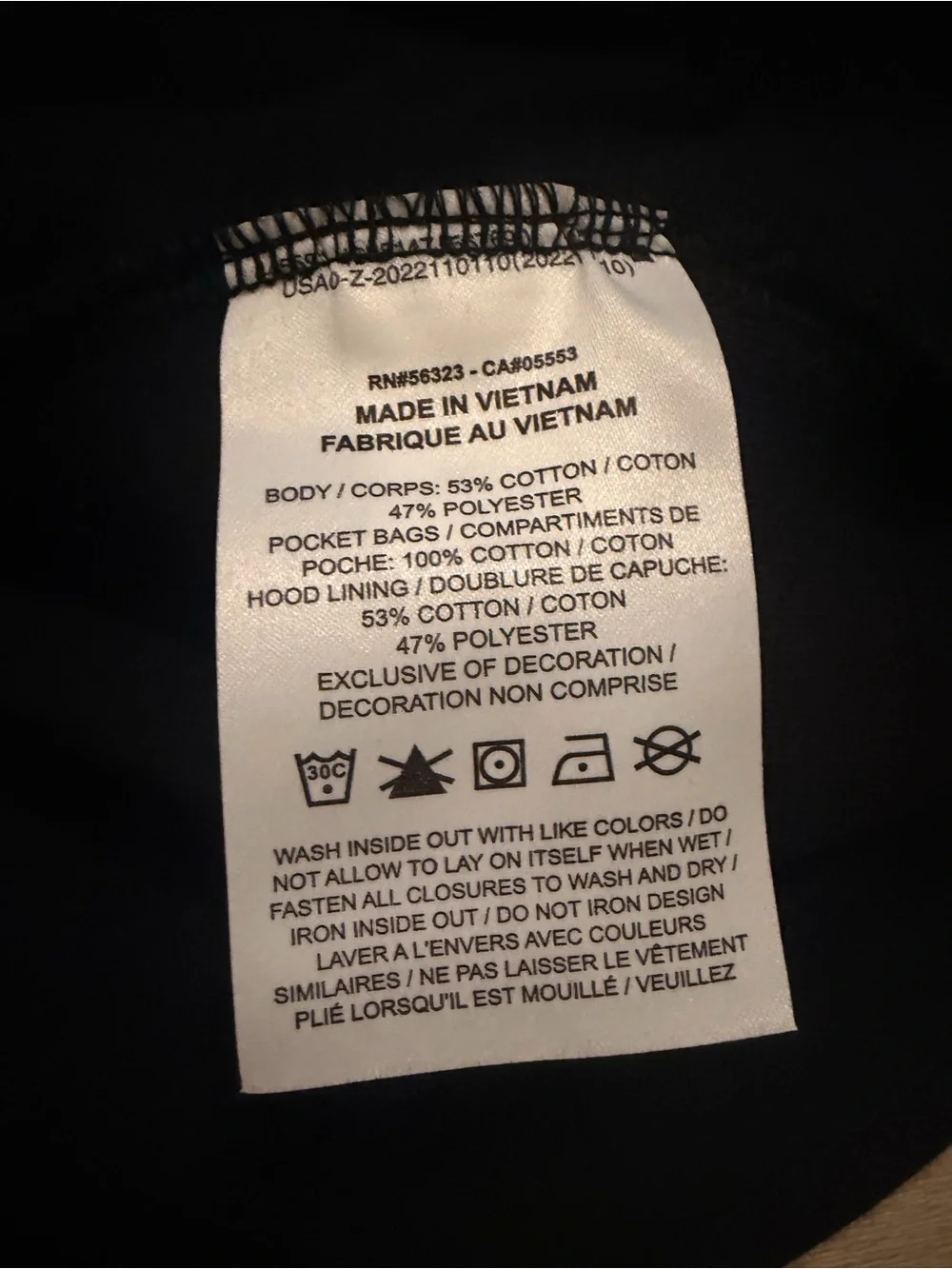NWOT Nike Kids Black Full-Zip Tech Fleece Hoodie